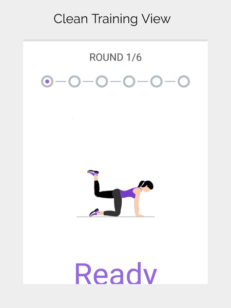 Buttocks & Legs Workout Home - Image screenshot of android app