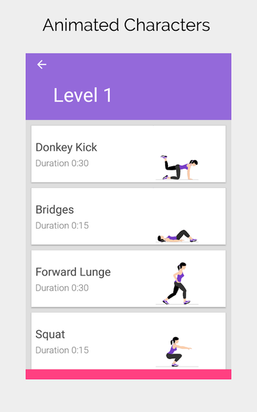 Buttocks & Legs Workout Home - Image screenshot of android app