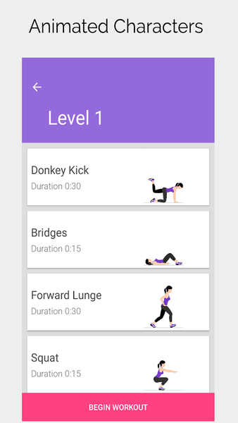 Buttocks & Legs Workout Home - Image screenshot of android app