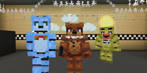 Minecraft - FIVE NIGHTS AT FREDDY'S ADVENTURE MAP - THE END! 