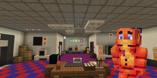 New Design FNaF Map For Minecraft::Appstore for Android