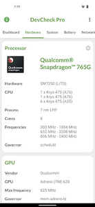 DevCheck Device & System Info - Image screenshot of android app