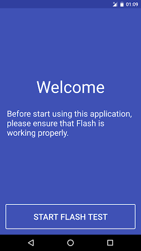 Flash On Call - Image screenshot of android app