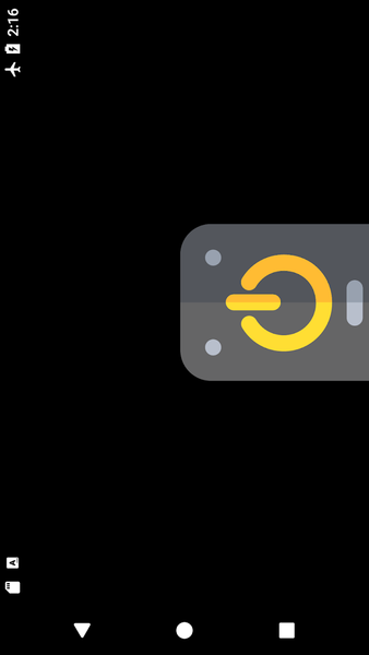 Fast Flashlight Shortcut - عکس برنامه موبایلی اندروید