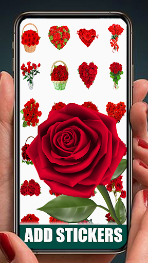 WAStickerApps Flowers - عکس برنامه موبایلی اندروید