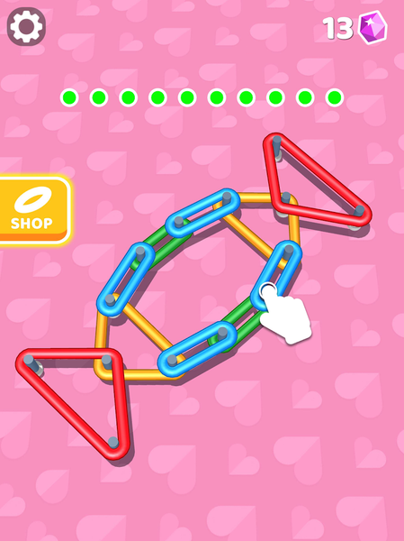 Flexy Ring - Gameplay image of android game