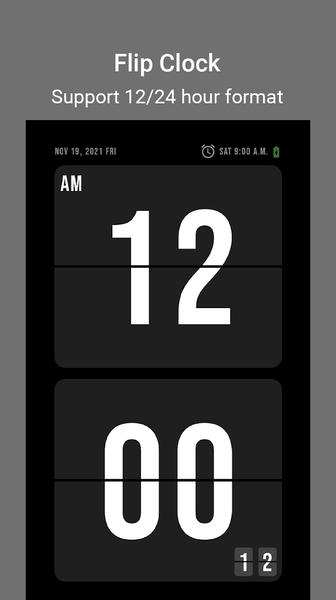 Flip Clock: Timer for Study - عکس برنامه موبایلی اندروید