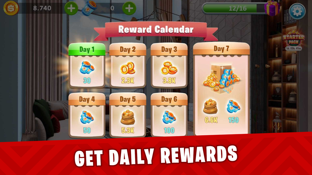Makeover Empire: Coin & Design - Gameplay image of android game