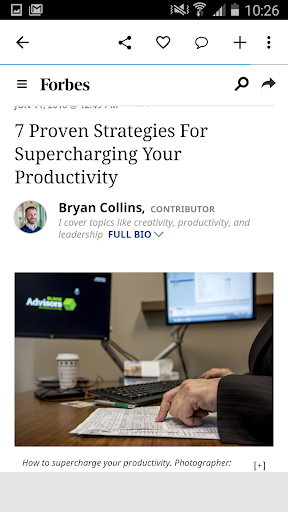 Briefing - عکس برنامه موبایلی اندروید