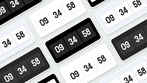 Fliqlo & FlipClock - zen clock - عکس برنامه موبایلی اندروید