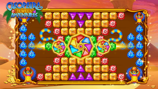 Cleopatra Jewels Adventures - Gameplay image of android game