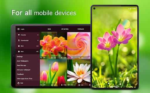 Flower Wallpapers 4K - Image screenshot of android app