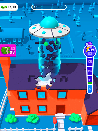UFO Money: Crazy Flying Saucer - عکس بازی موبایلی اندروید