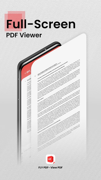 FLY PDF-View PDF - عکس برنامه موبایلی اندروید