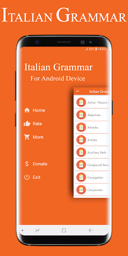 Italian Grammar 2022 - Image screenshot of android app