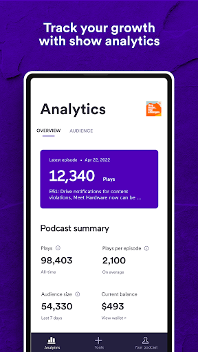 Anchor - پادکست بساز - عکس برنامه موبایلی اندروید