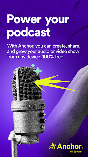 Anchor - پادکست بساز - عکس برنامه موبایلی اندروید