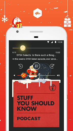 Castbox Locker: 2017 Xmas Holiday Player Theme - Image screenshot of android app