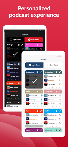 Offline Podcast App: Player FM - عکس برنامه موبایلی اندروید
