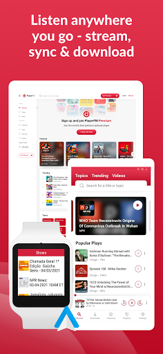 Offline Podcast App: Player FM - عکس برنامه موبایلی اندروید