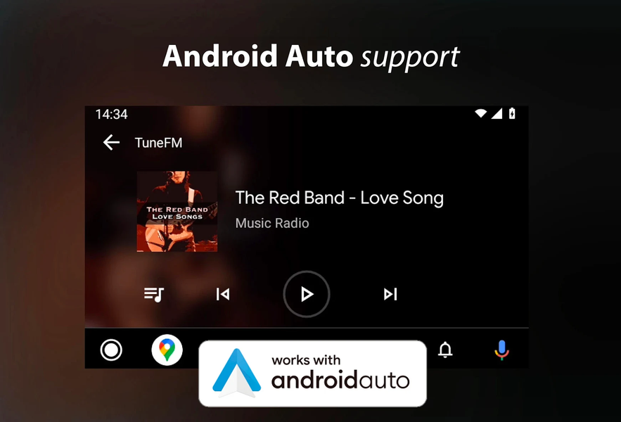 Internet Radio Player - TuneFm - Image screenshot of android app