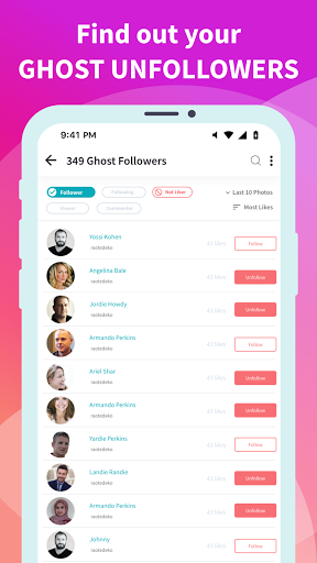 Follower Tracker IG Reports - عکس برنامه موبایلی اندروید