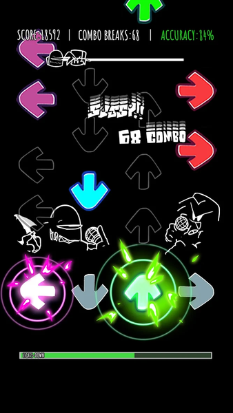 Music Rhythm Battle Night - عکس بازی موبایلی اندروید