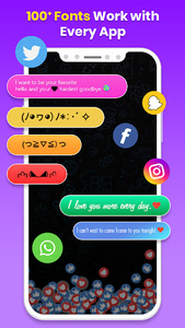 Fonts Keyboard - Stickers, GIF - Image screenshot of android app
