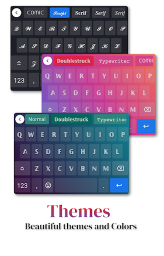 Fonts Keyboard - Symbols,Emoji - عکس برنامه موبایلی اندروید