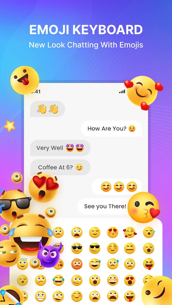 Fonts Keyboard: Emoji & Themes - Image screenshot of android app