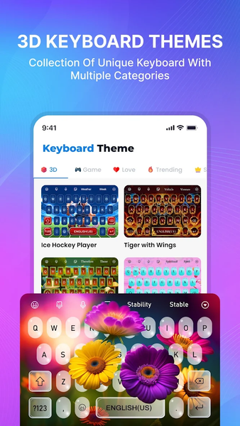 Fonts Keyboard: Emoji & Themes - Image screenshot of android app