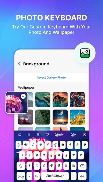 Fonts Keyboard: Emoji & Themes - Image screenshot of android app