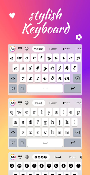Fonts Keyboard Themes & Emoji - عکس برنامه موبایلی اندروید