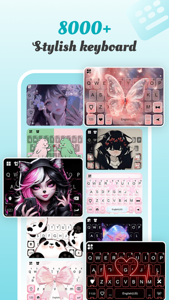 Fonts AI Keyboard Trend&Fancy - عکس برنامه موبایلی اندروید