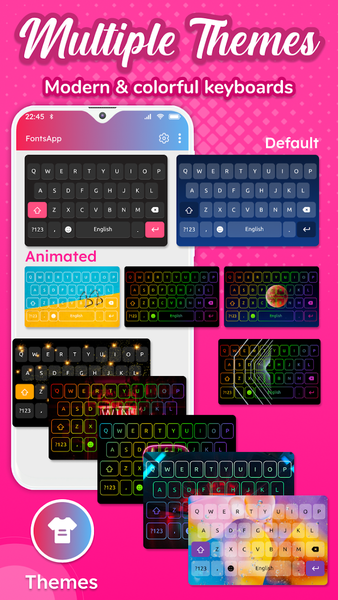 Keyboard Fonts-Custom Keyboard - Image screenshot of android app