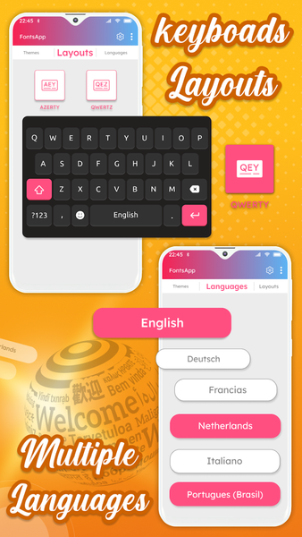 Keyboard Fonts-Custom Keyboard - Image screenshot of android app