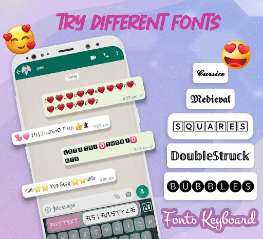 Chat Style for WhatsApp -Fonts - Image screenshot of android app