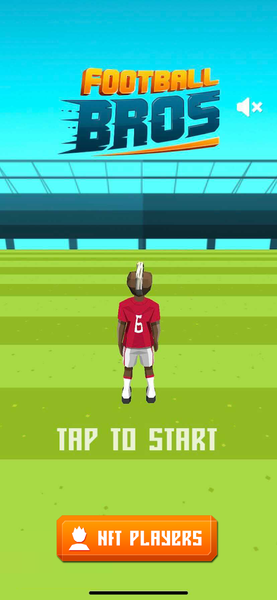 Football Bros- NFT Runner game - Gameplay image of android game