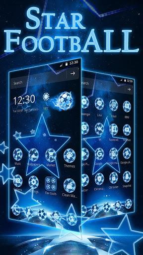 Football Star Theme - Image screenshot of android app