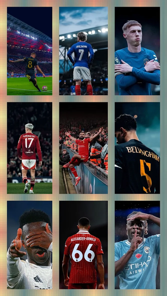 Football Wallpapers ۴K ۲۰۲۵ - عکس برنامه موبایلی اندروید