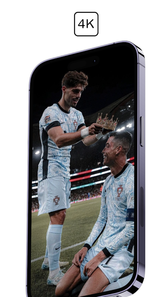 Football Wallpapers ۴K ۲۰۲۵ - عکس برنامه موبایلی اندروید