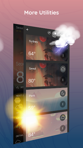 Weather Live - عکس برنامه موبایلی اندروید