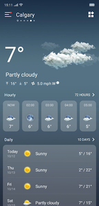 Weather - Rain Radar & Widget - عکس برنامه موبایلی اندروید