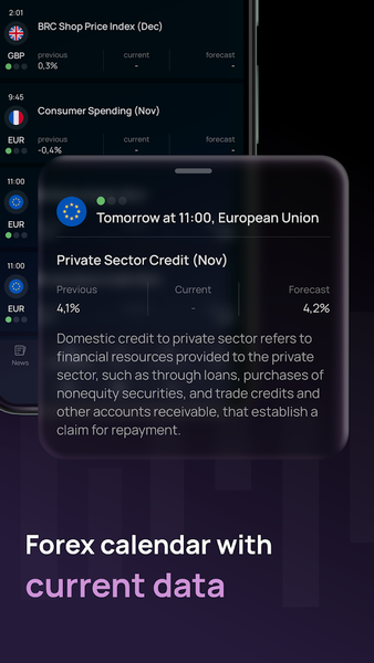 Forex Portal: all market data - Image screenshot of android app