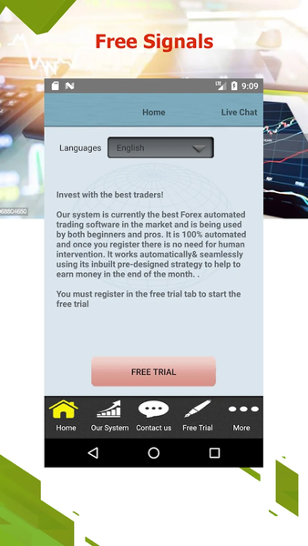 Forex copy trading Forex Auto - Image screenshot of android app