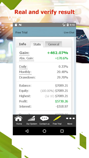 Forex copy trading Forex Auto - Image screenshot of android app