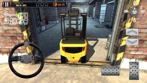 ۳D Forklift Simulator Parking Games ۲۰۱۸ - عکس بازی موبایلی اندروید