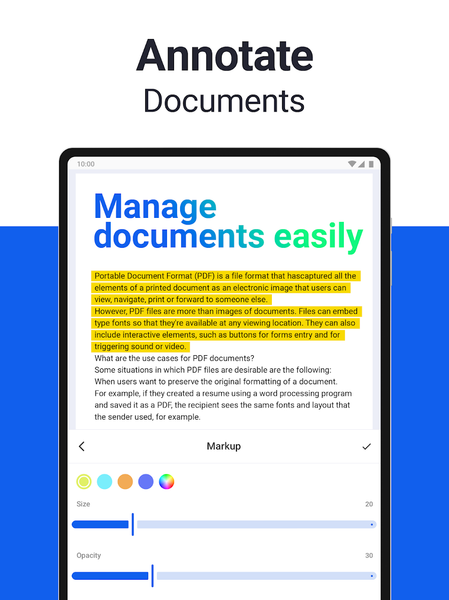 Forma: PDF Editor & Converter - Image screenshot of android app