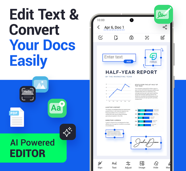Forma: PDF Editor & Converter - عکس برنامه موبایلی اندروید