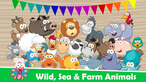 Animals Puzzles for Kids - عکس برنامه موبایلی اندروید
